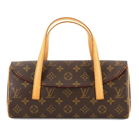 Louis Vuitton Handbags - LOUIS VUITTON Monogram Sonatine Hand Bag Brown M51902 Purse 90282136